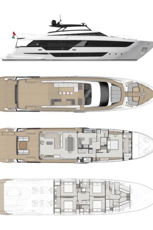 2022 Ferretti Yachts 1000 – photo 47